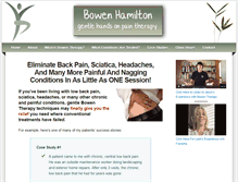 Tablet Screenshot of bowenhamilton.ca